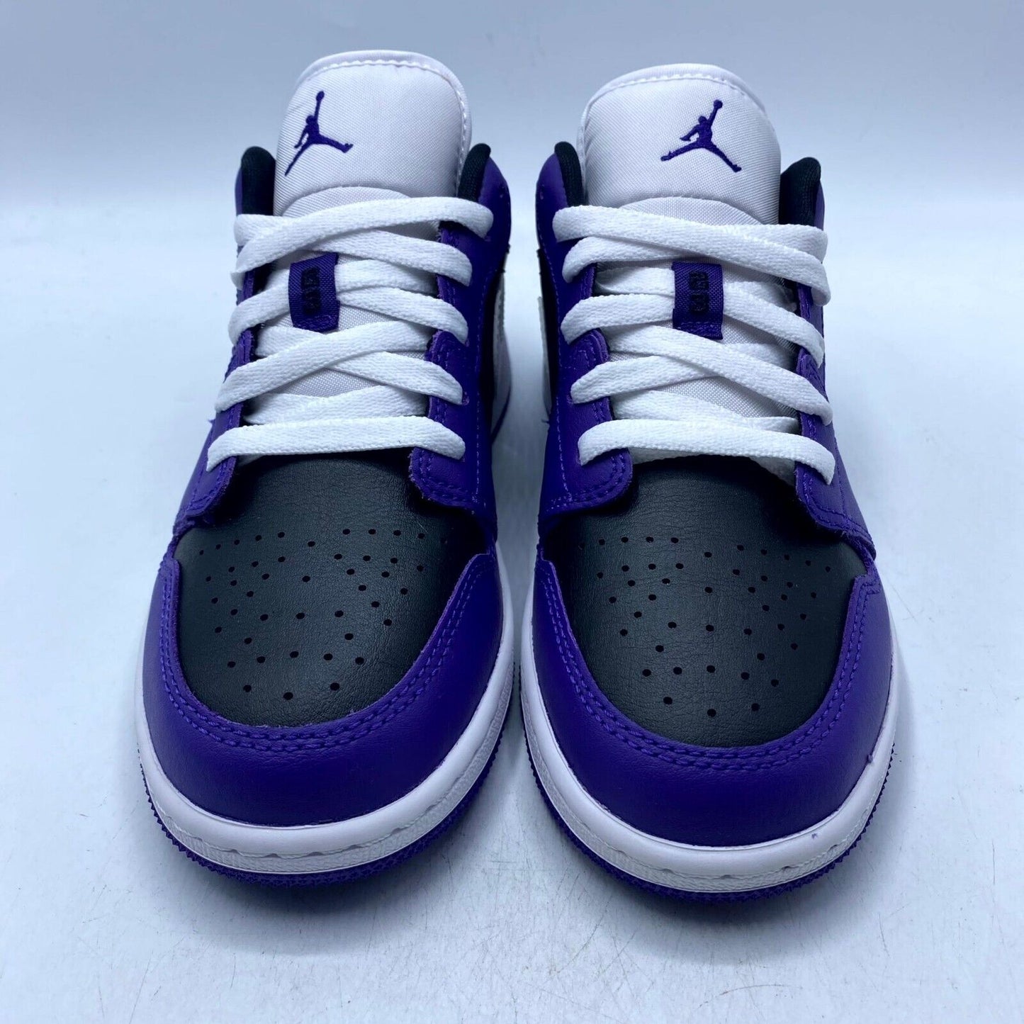 Nike Air Jordan 1 Low Purple Black 553560-501 NEW