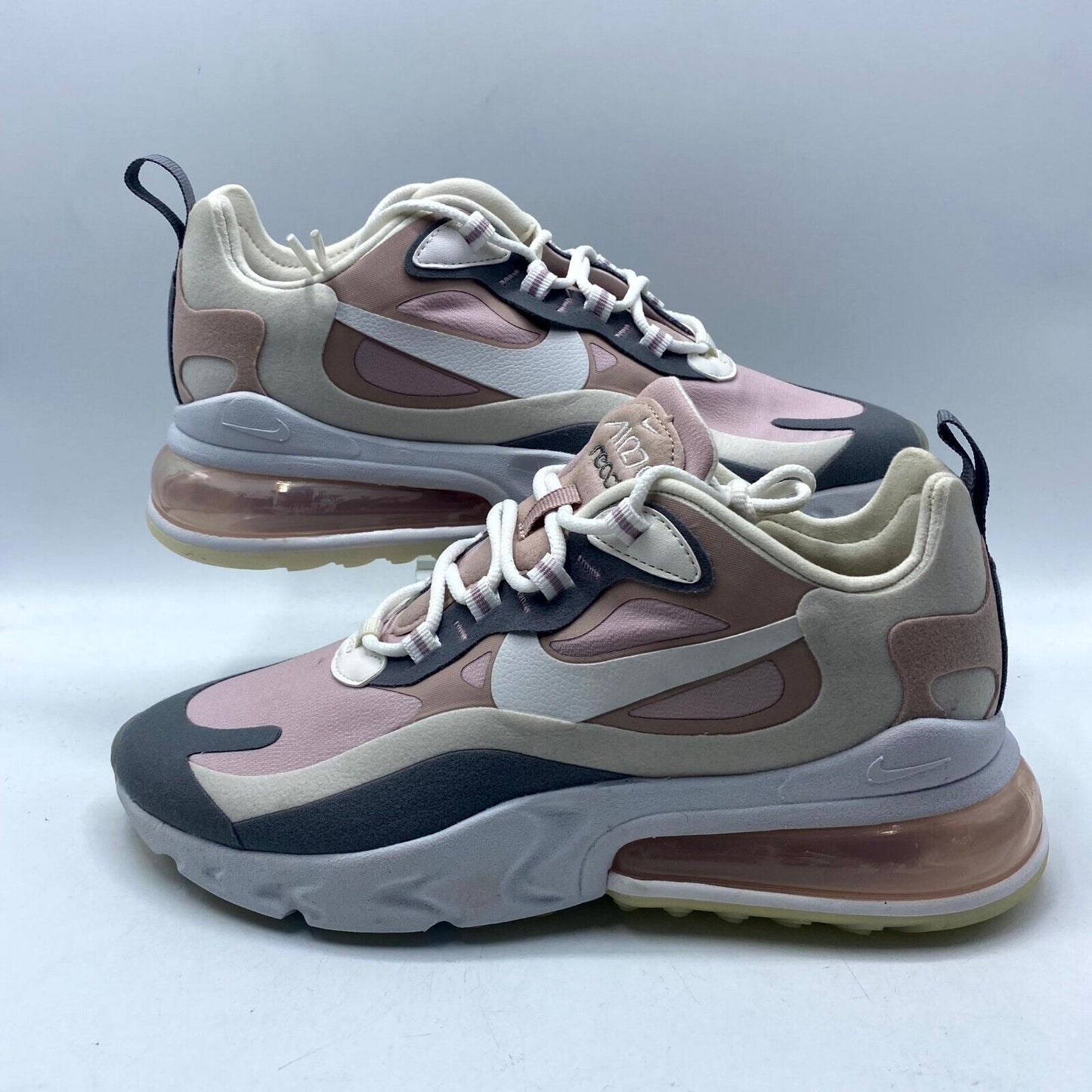 Nike Air Max 270 React Plum Chalk CI3899-500 NEW NO LID