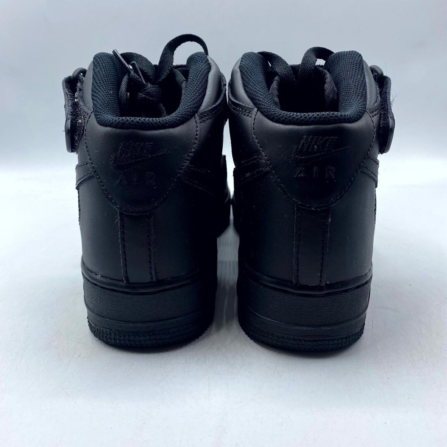 Nike Air Force 1 Mid '07 Triple Black 315123-001 NEW NO LID