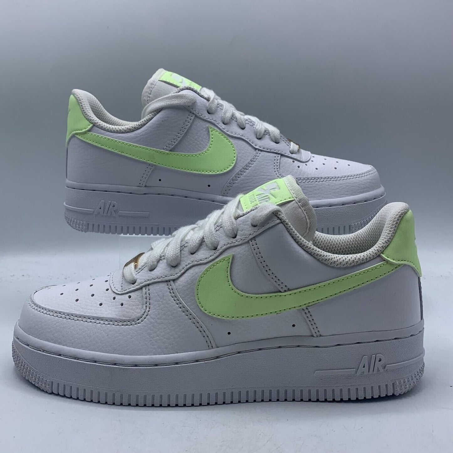 Nike Air Force 1 '07 White Volt 315115-155 NEW NO LID