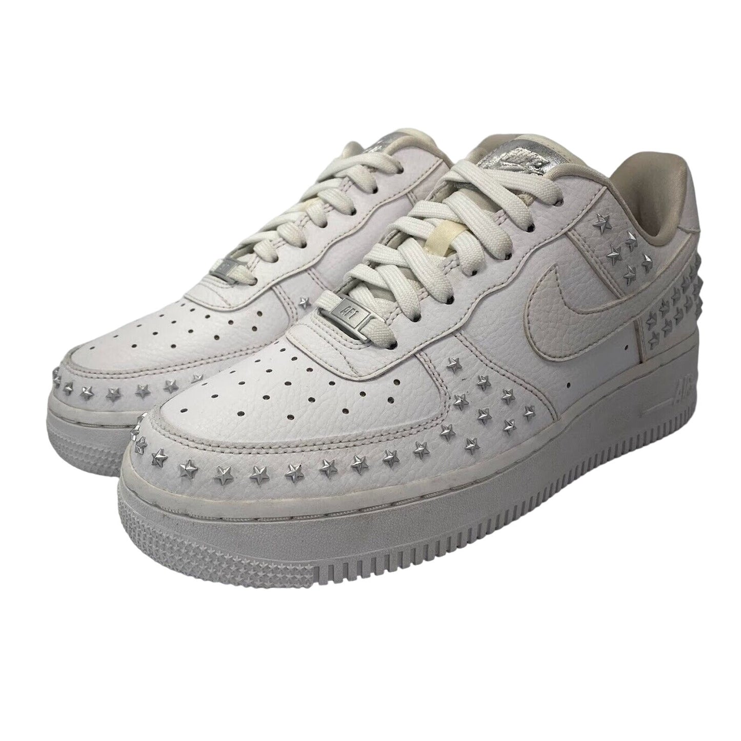 Nike Air Force 1 '07 XX White Studded AR0639-100 NEW NO LID