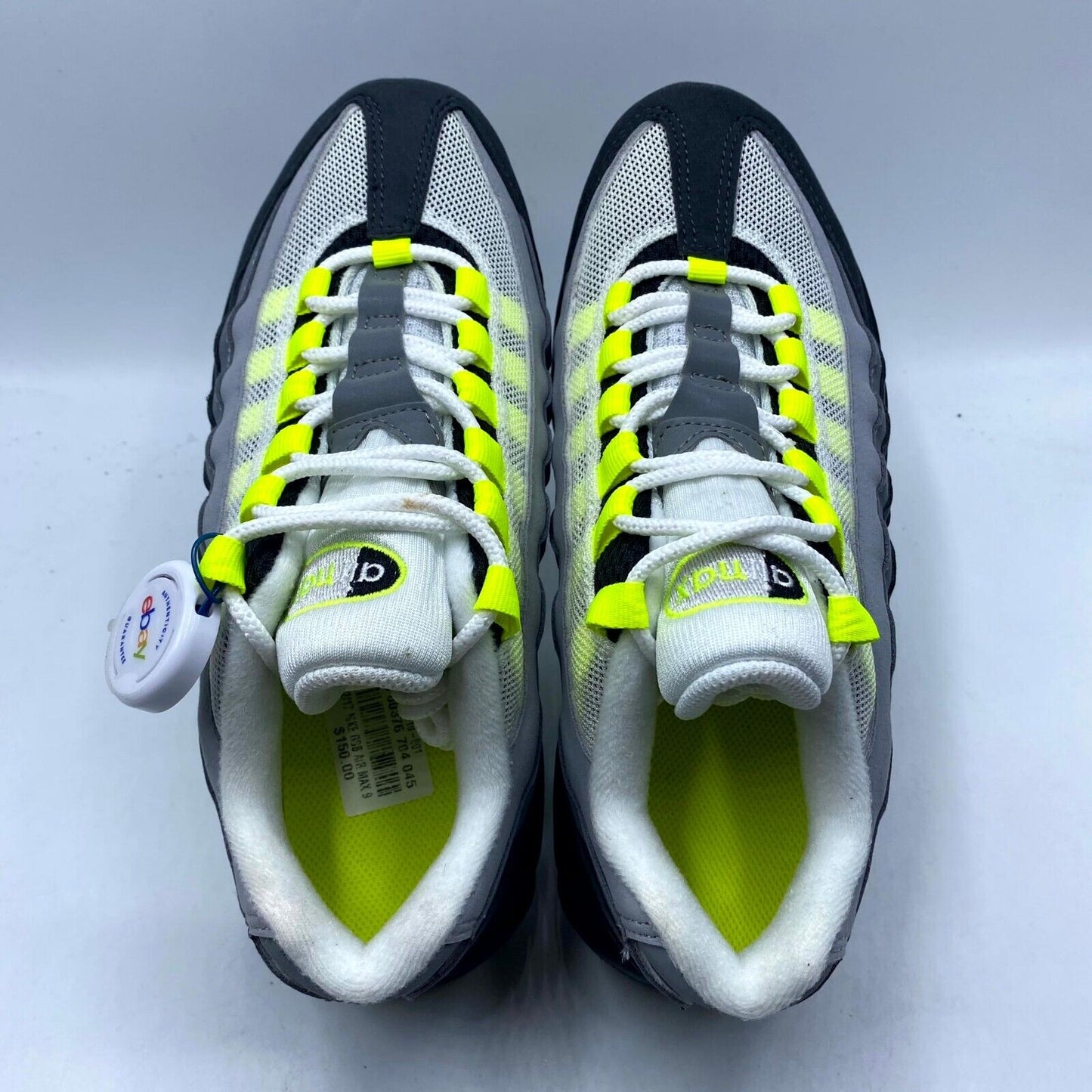 Nike Air Max 95 OG (GS) Neon Gray Green CZ0910-001 NEW