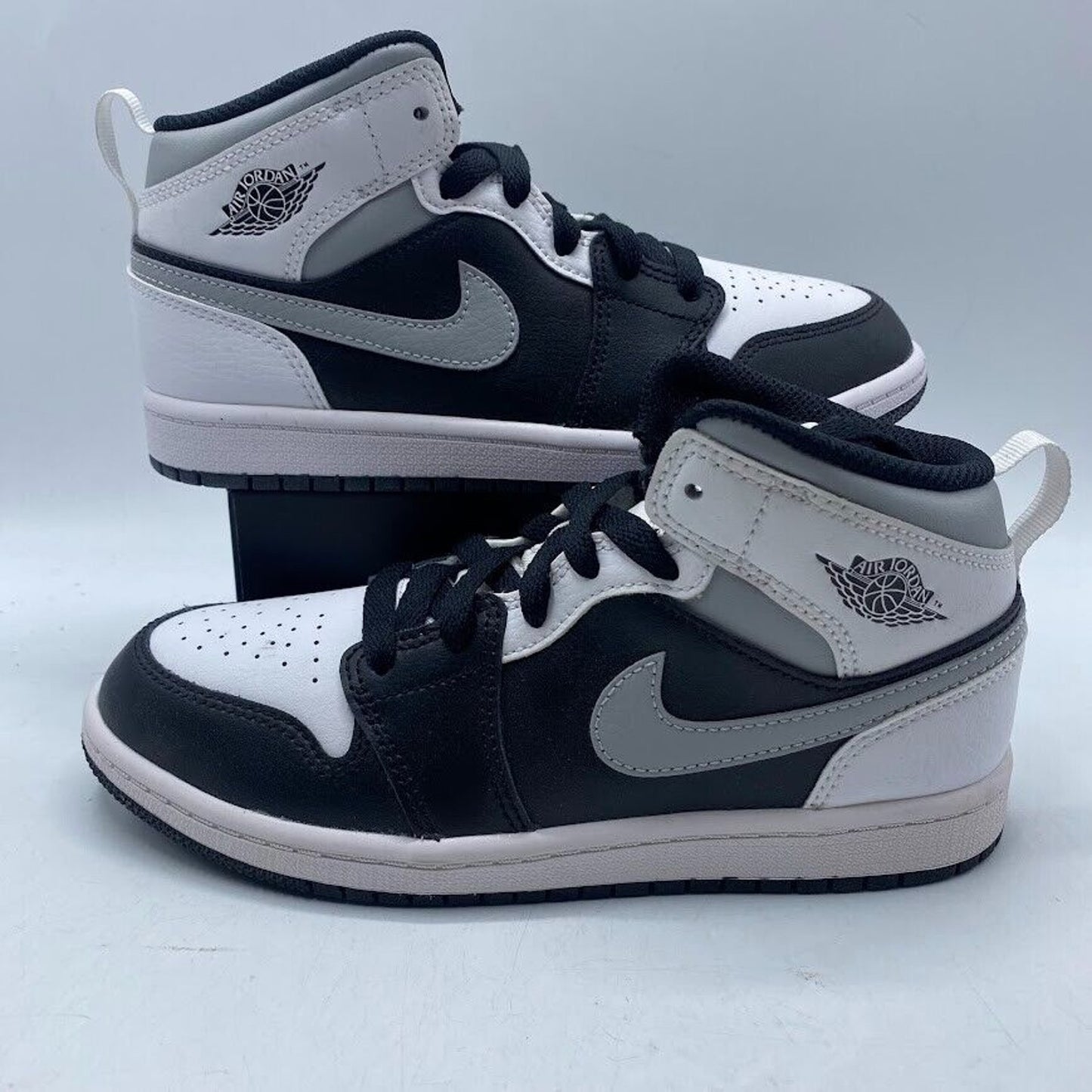 Nike Air Jordan 1 Mid (PS) White Shadow 640734-073 NEW