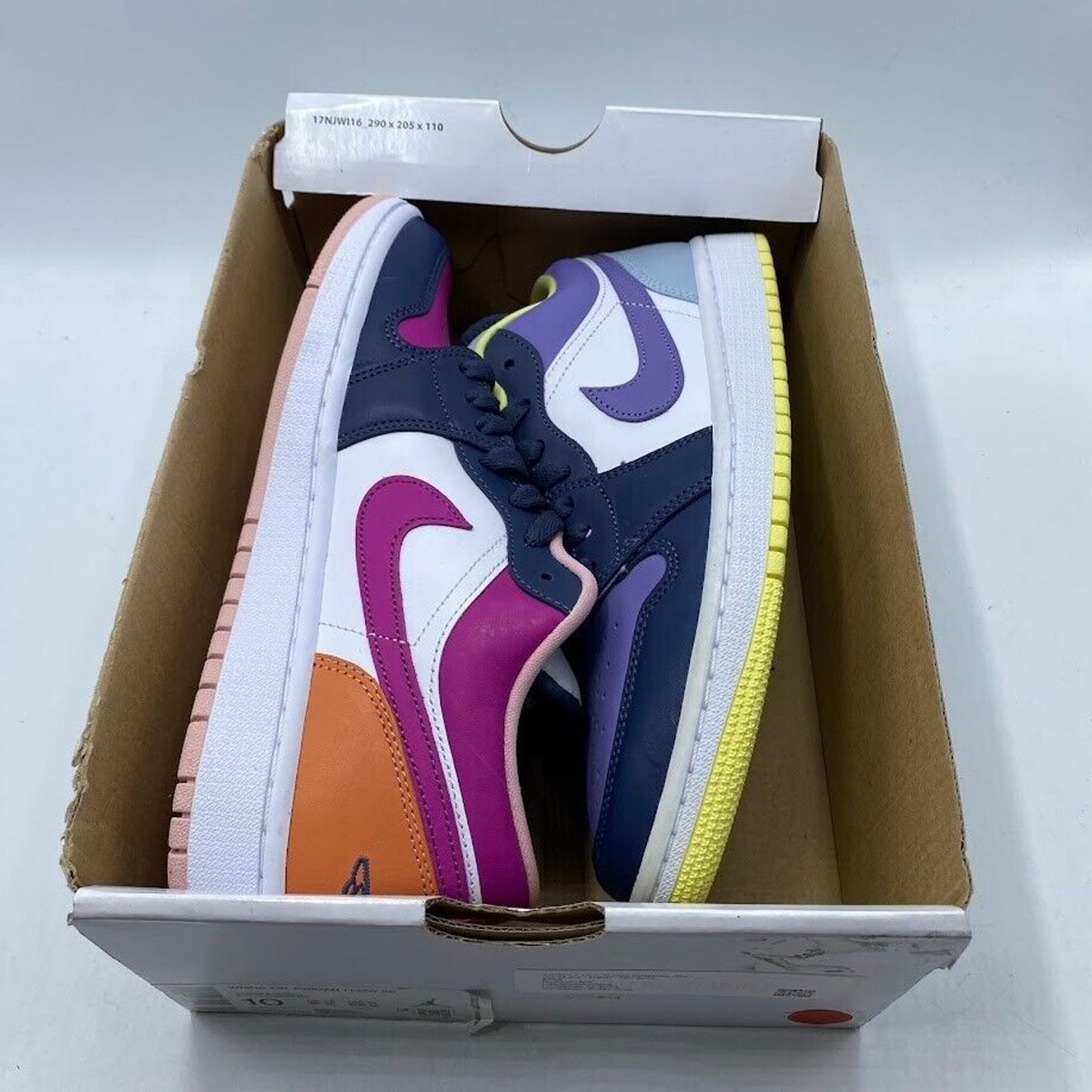 Nike Air Jordan 1 Low SE Purple Magenta DJ4342-400 NO LID NEW