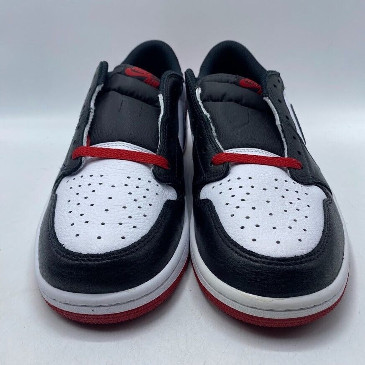 Nike Air Jordan 1 Low OG Black Toe Red White CZ0790-106 NEW