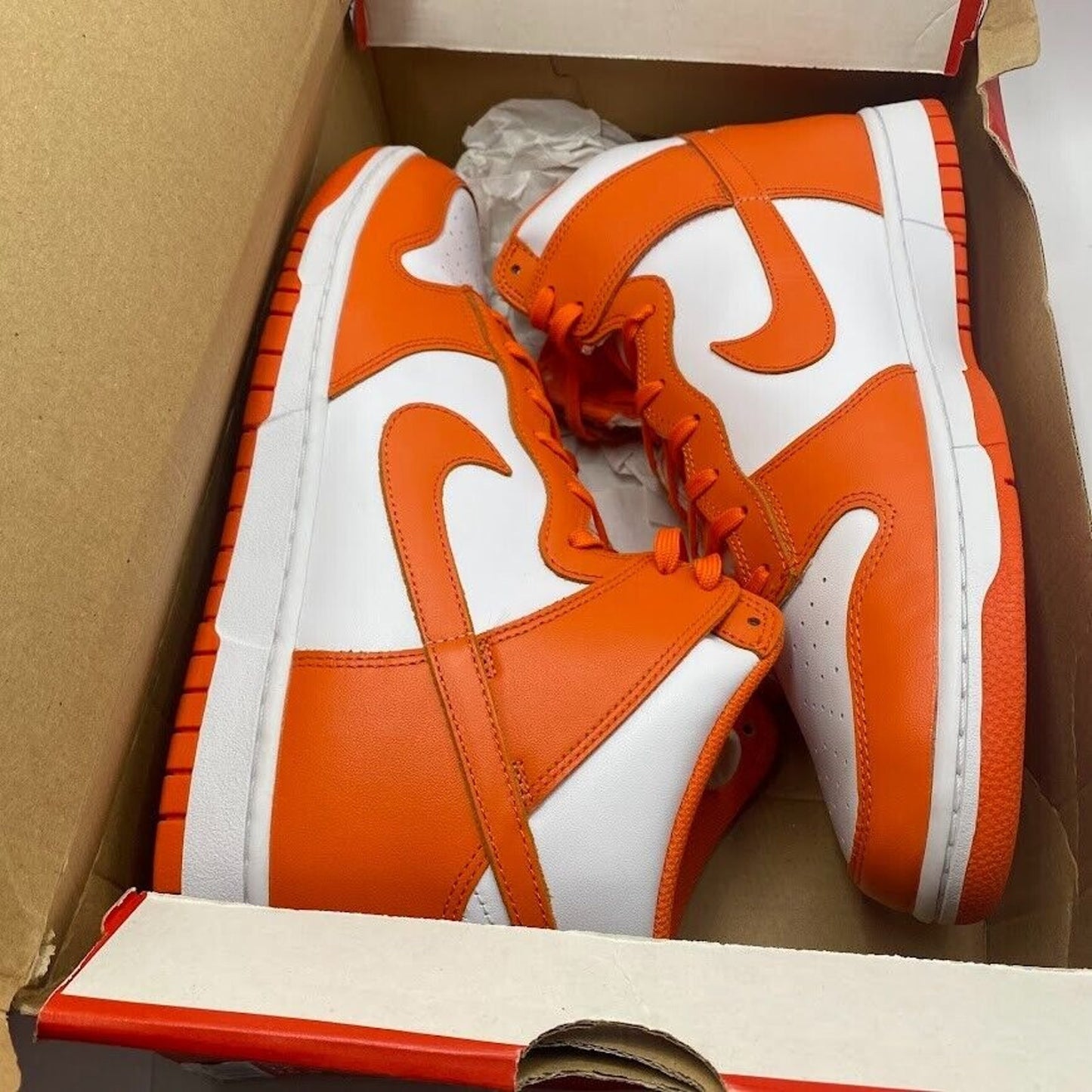 Nike Dunk High Syracuse Orange White DD1399-101 NEW