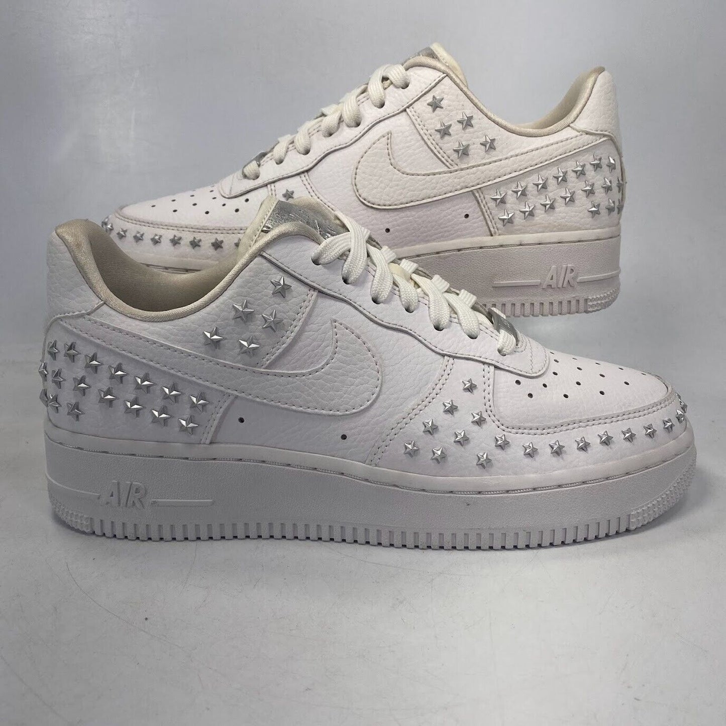 Nike Air Force 1 '07 XX White Studded AR0639-100 NEW NO LID