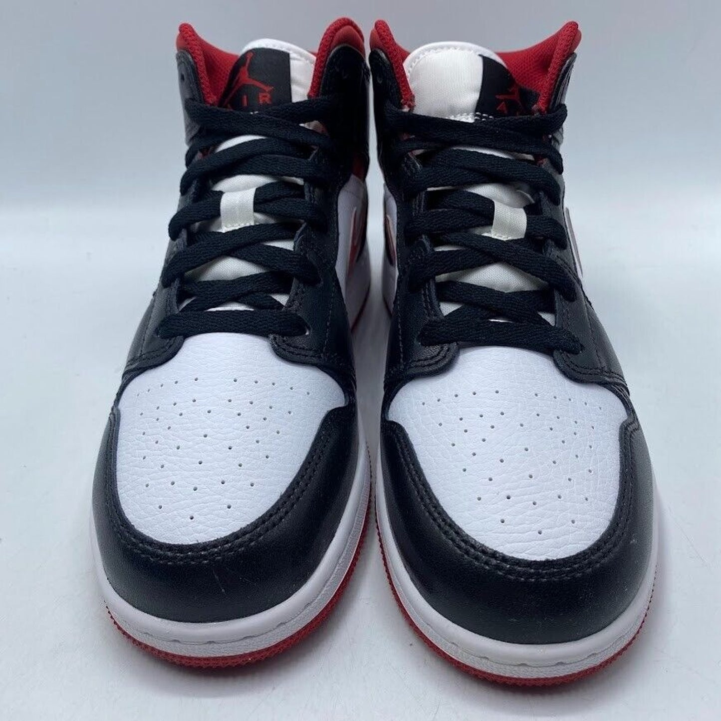 Nike Air Jordan 1 Mid (GS) Gym Red Black DJ4695-122 NEW