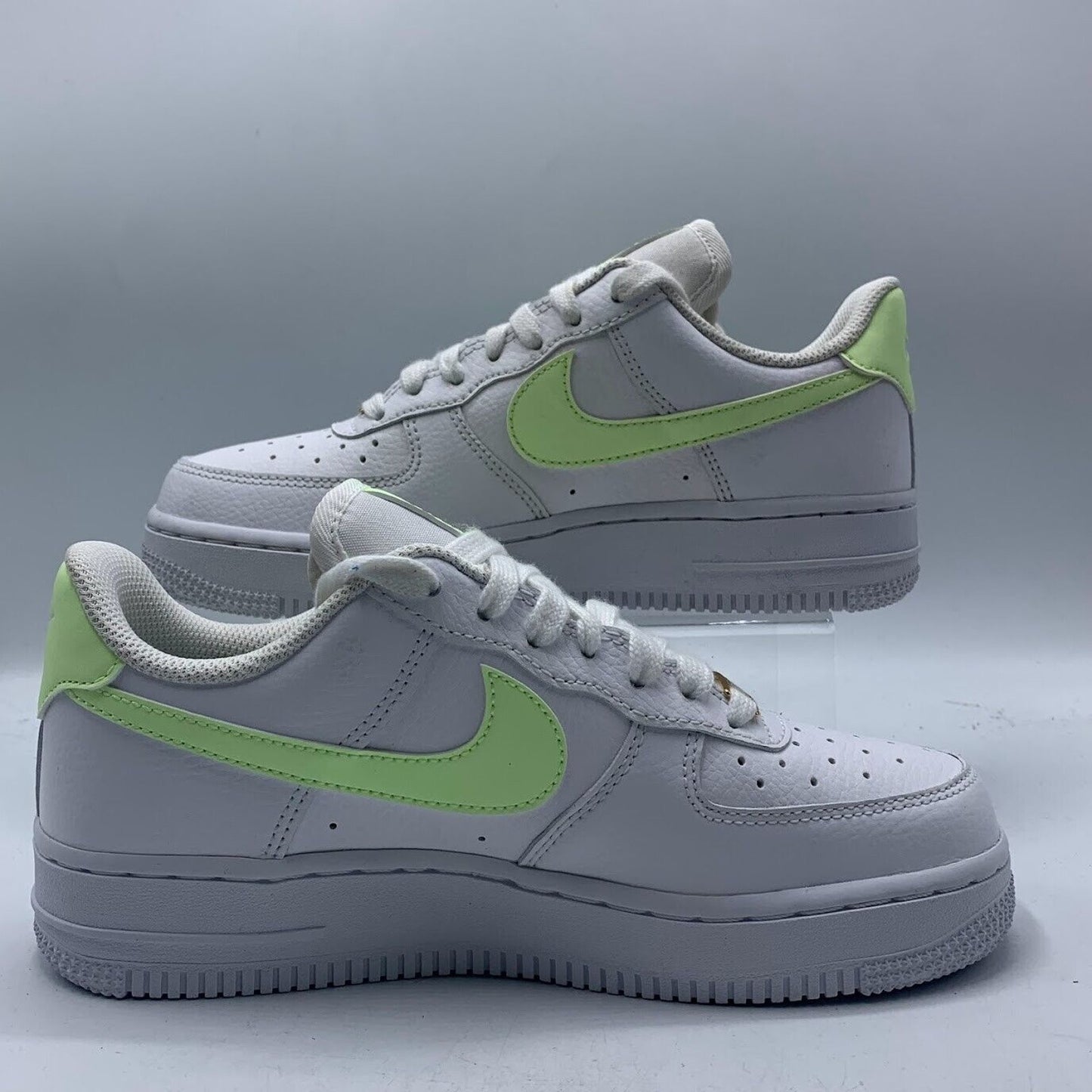 Nike Air Force 1 '07 White Volt 315115-155 NEW NO LID