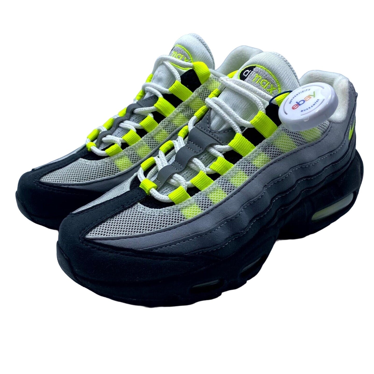 Nike Air Max 95 OG (GS) Neon Gray Green CZ0910-001 NEW