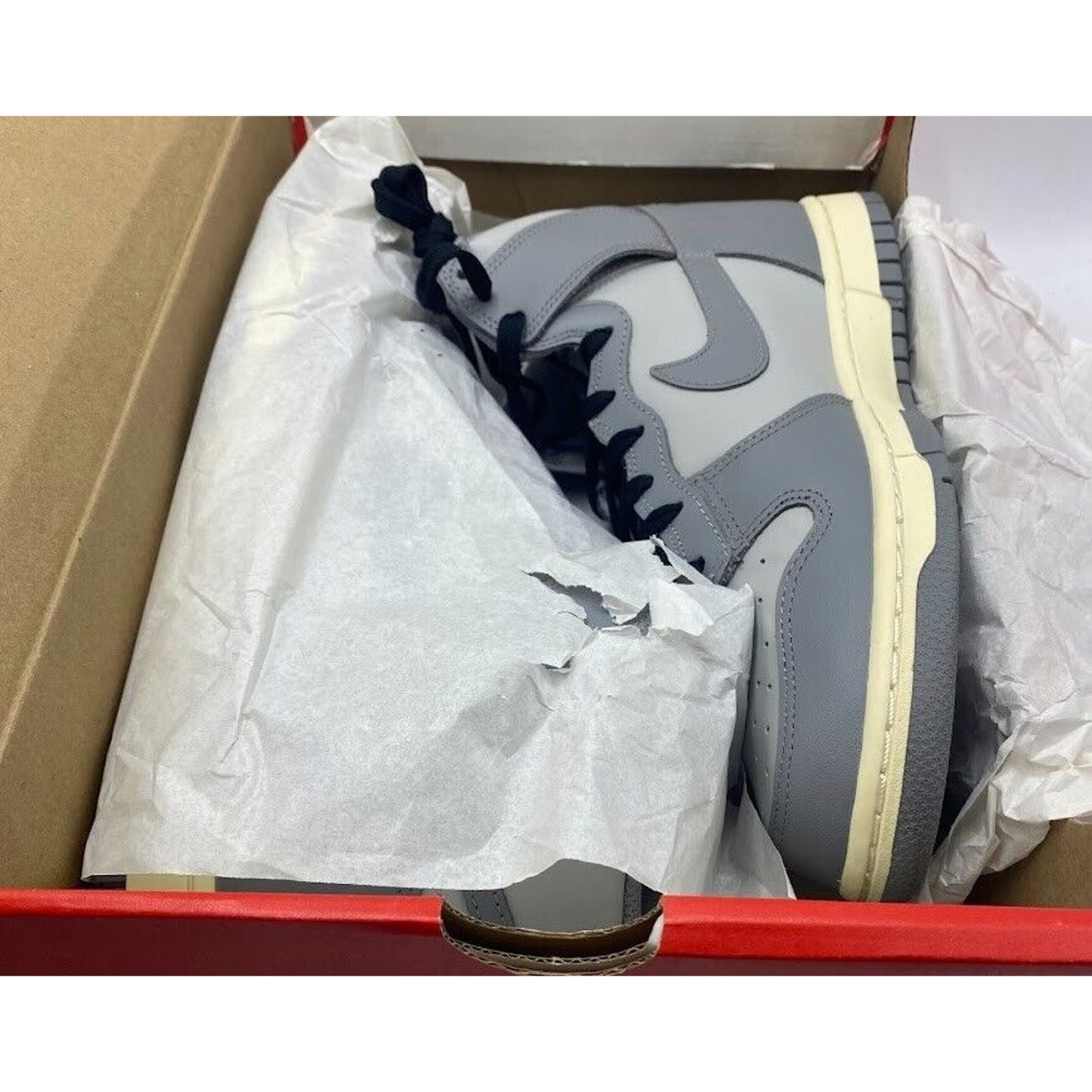 Nike Dunk High Grey Sail Vintage Style DD1869-001 NEW