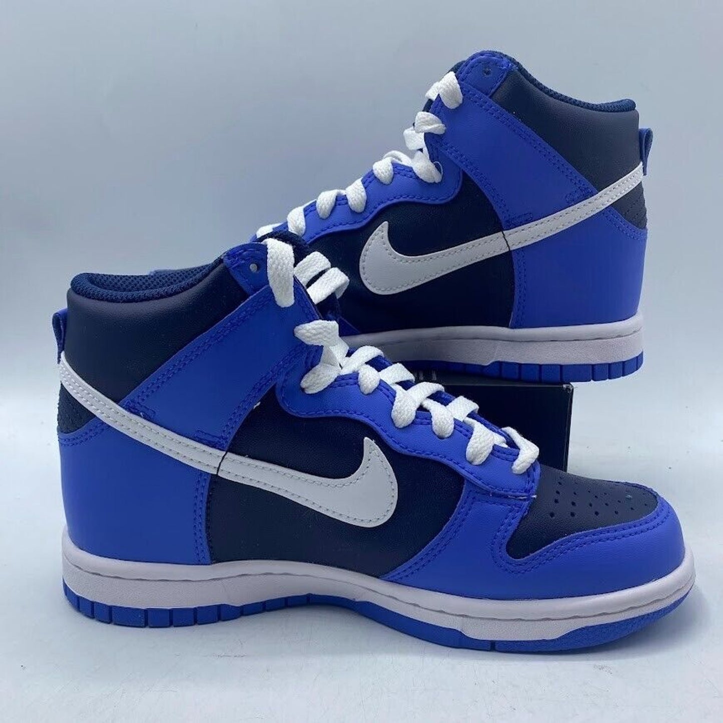 Nike Dunk High Retro (GS) Obsidian Blue White DB2179-400 NEW