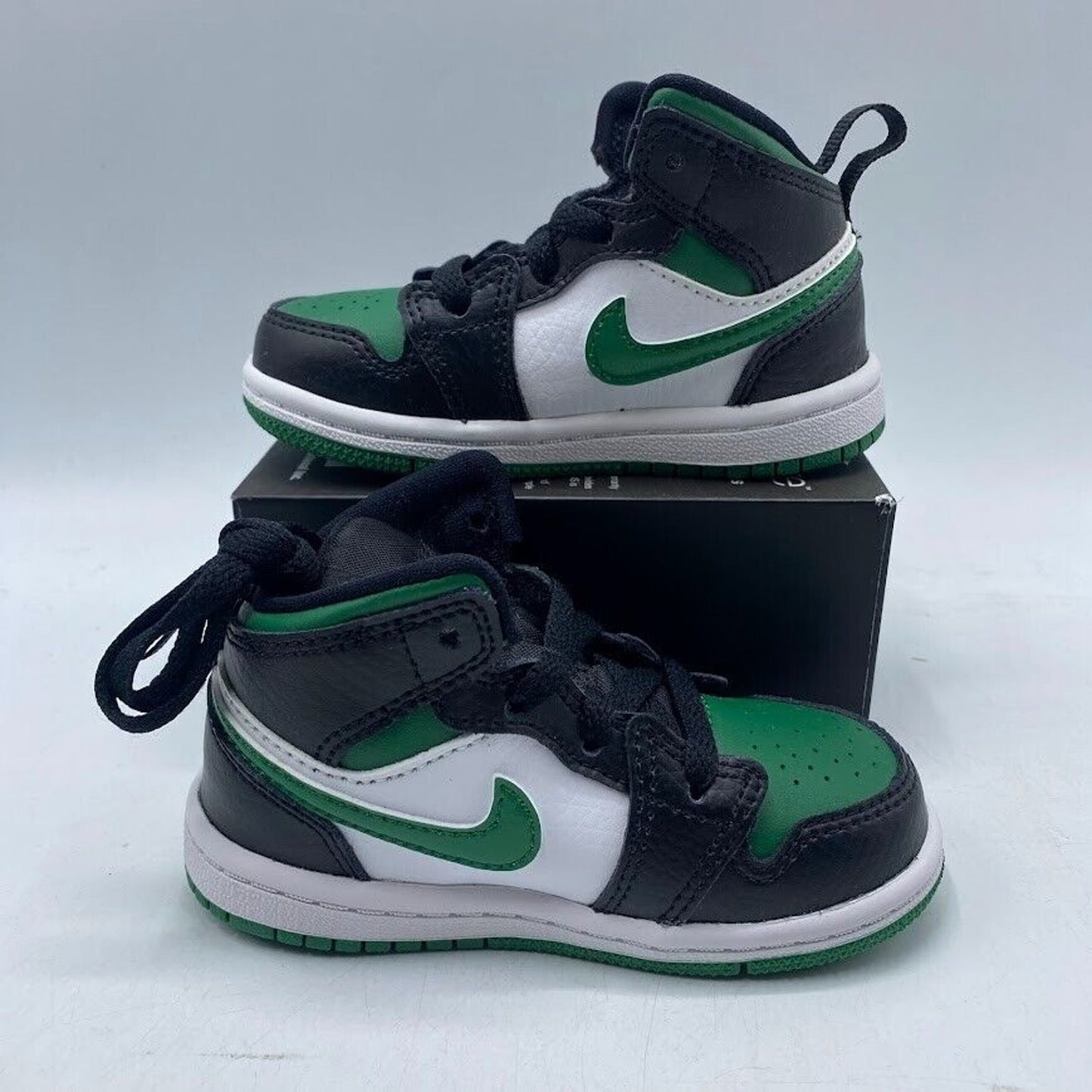 Nike Air Jordan 1 Mid (TD) Pine Green 640735-067 NEW