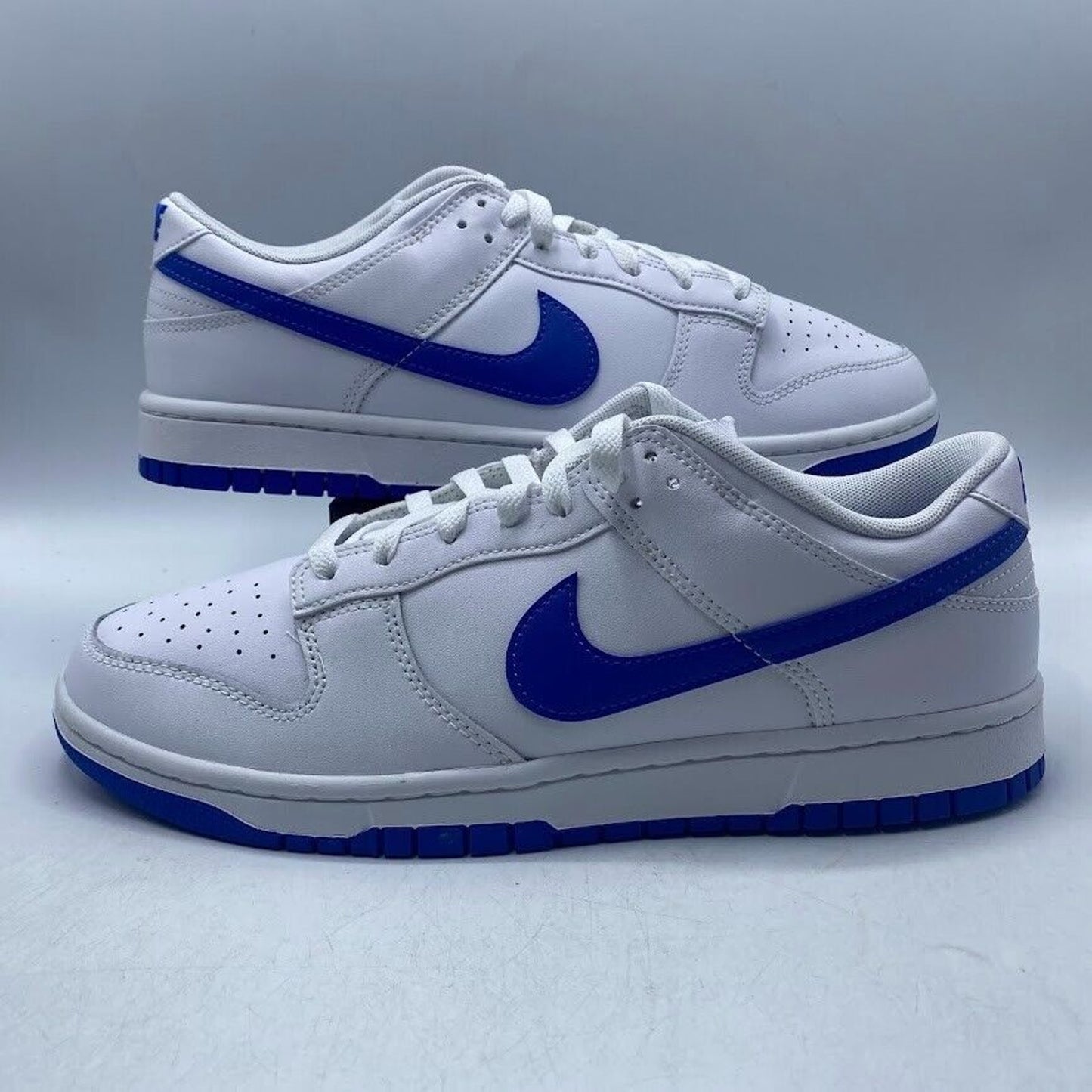 Nike Dunk Low Retro White Hyper Royal Blue DV0831-104 NEW