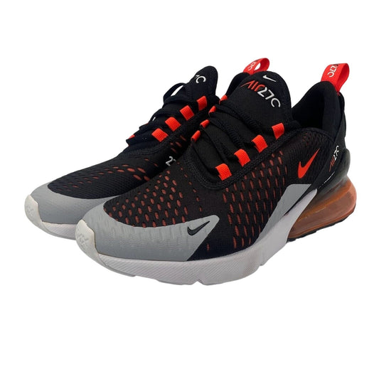 Nike Air Max 270 (GS) Black Grey White Crimson BV1246-015 NEW NO LID