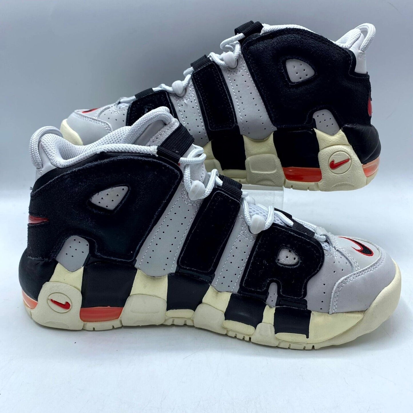 Nike Air More Uptempo (GS) Hoops Gray Black DX3360-001 USED