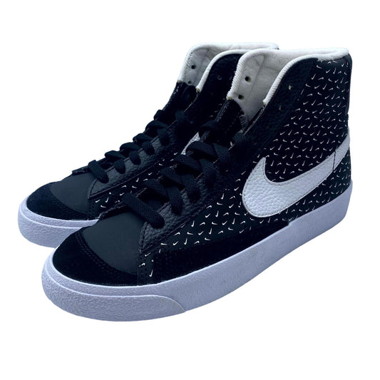 Nike Blazer Mid '77 (GS) Polka Swoosh Black White DC9197-001 NEW NO LID