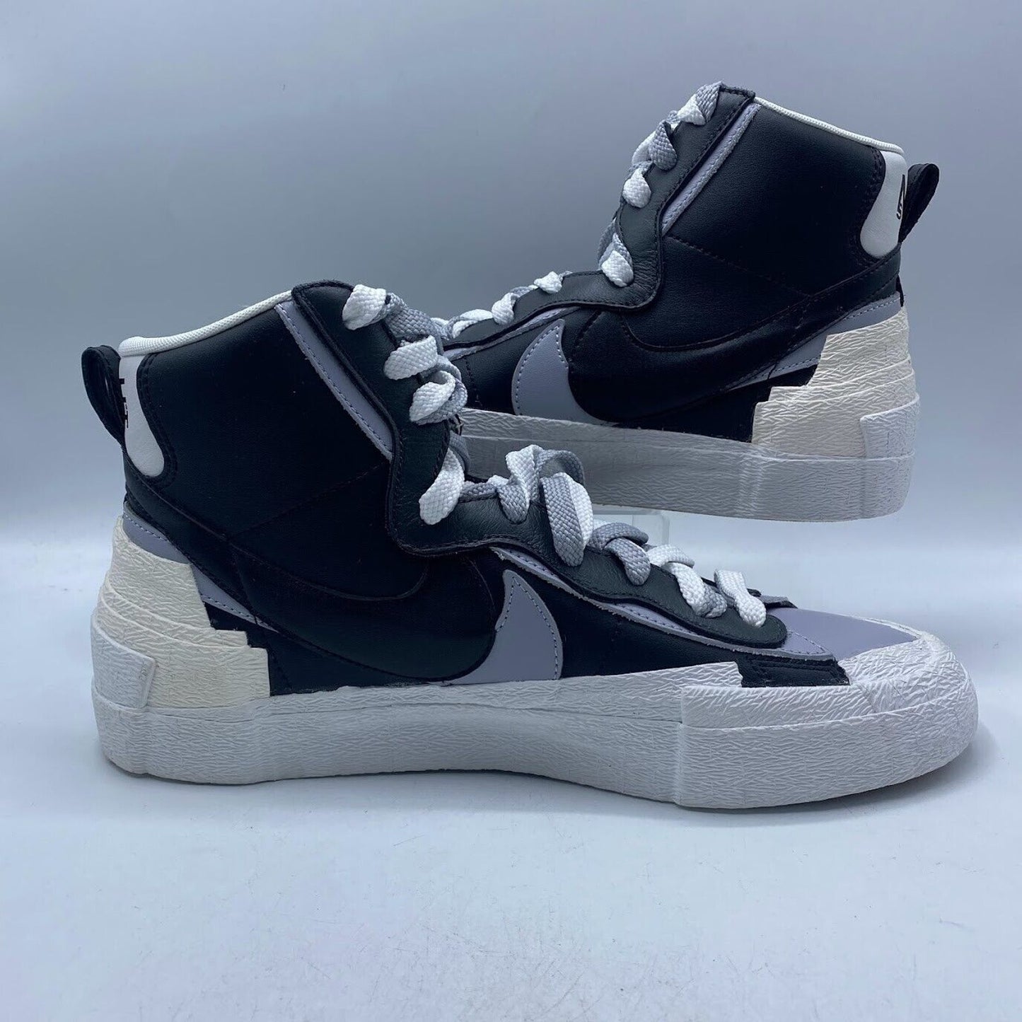 Nike Blazer Mid Sacai Black Grey White BV0072-002 NEW