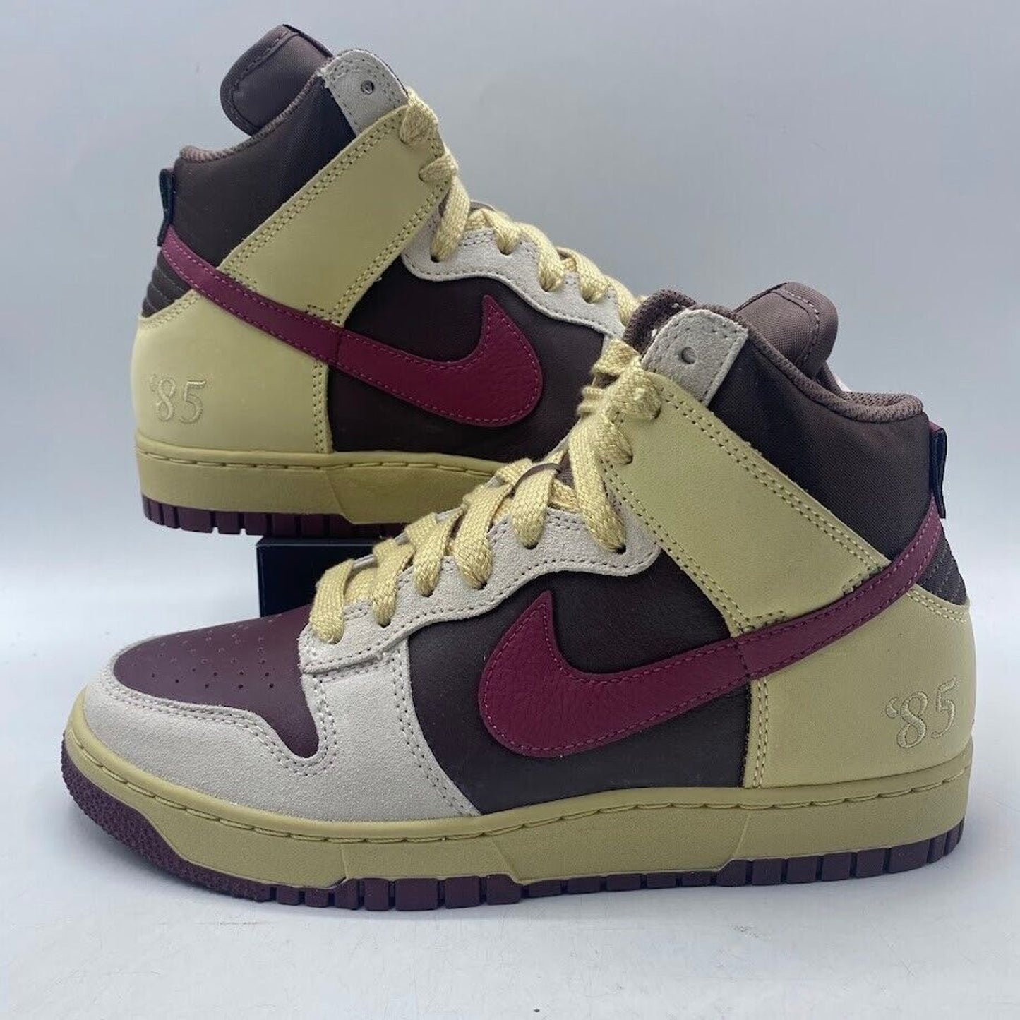 Nike Dunk High 1985 Valentine's Day Rose Brown FD0794-700 NEW