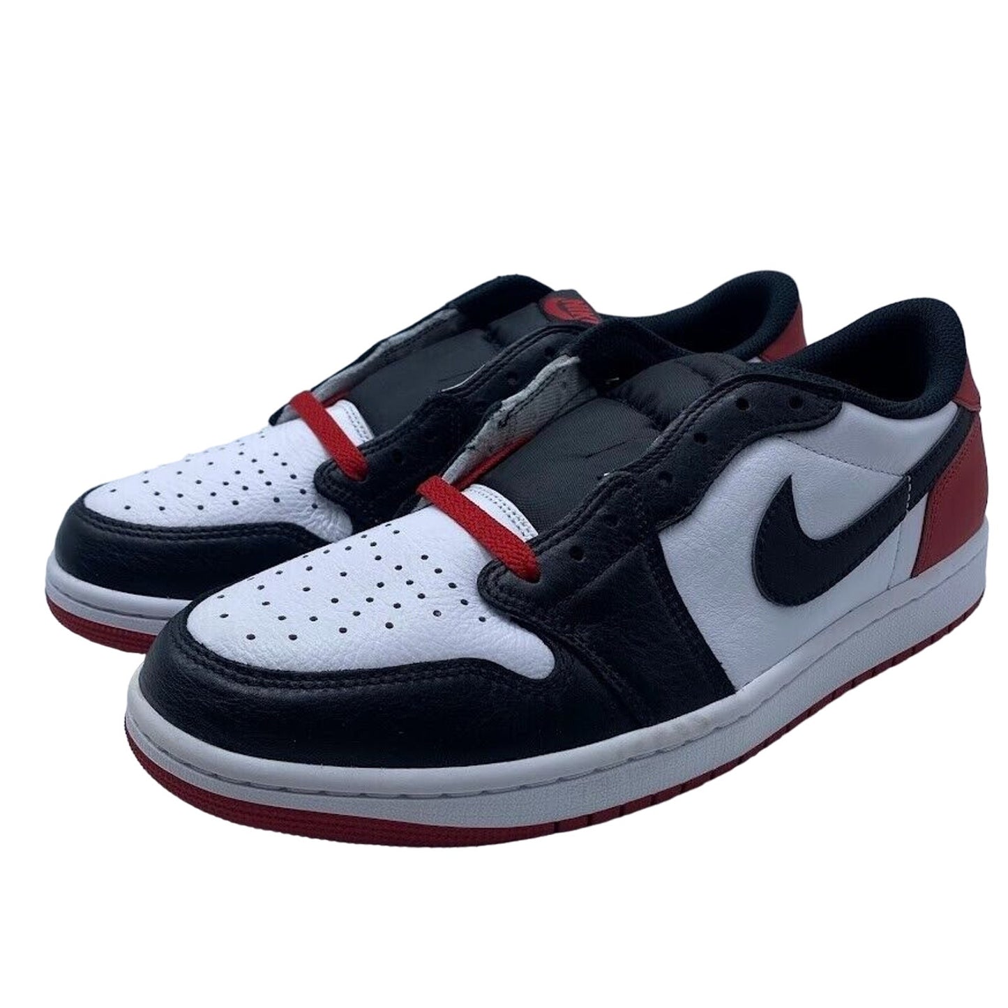 Nike Air Jordan 1 Low OG Black Toe Red White CZ0790-106 NEW