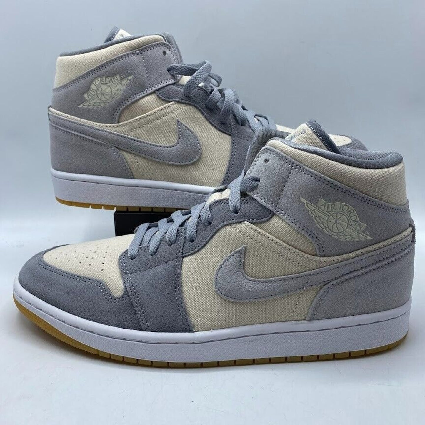 Nike Air Jordan 1 Mid SE Coconut Milk Grey DN4281-100 NEW