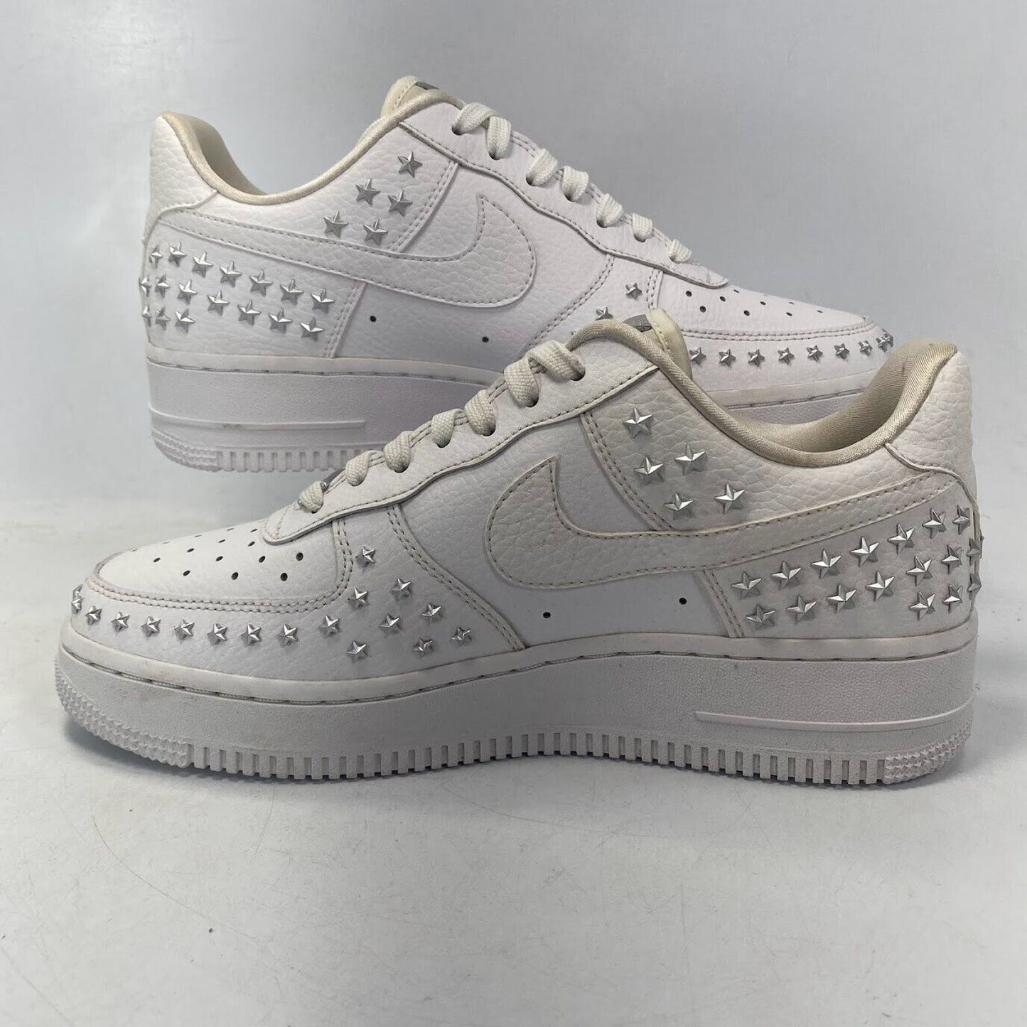 Nike Air Force 1 '07 XX White Studded AR0639-100 NEW NO LID