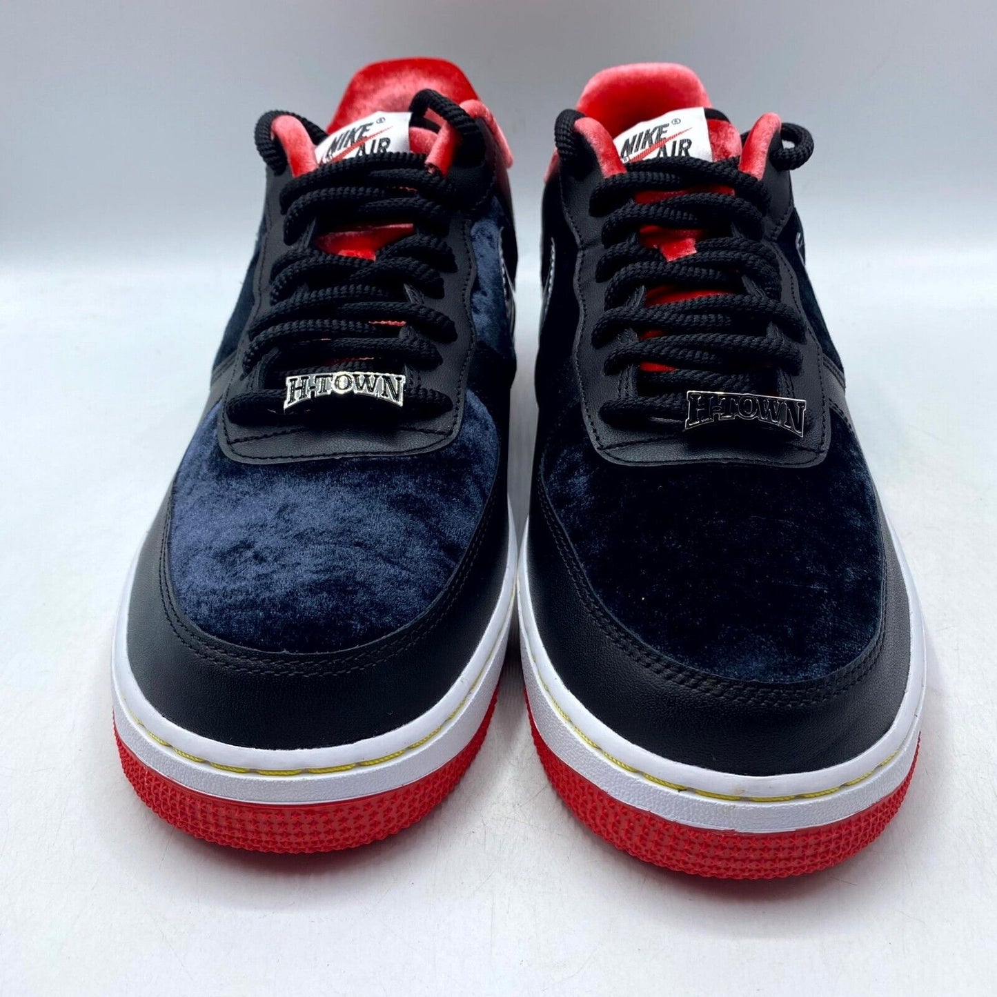 Nike Air Force 1 Low '07 Houston Black Red DZ5427-001 NEW