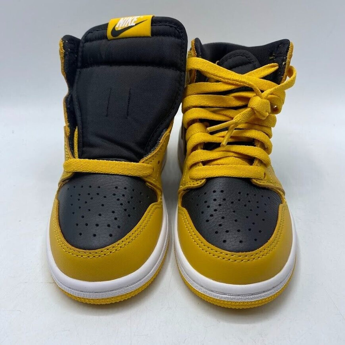 Nike Air Jordan 1 High (PS) Pollen Black Yellow AQ2664-701 NEW