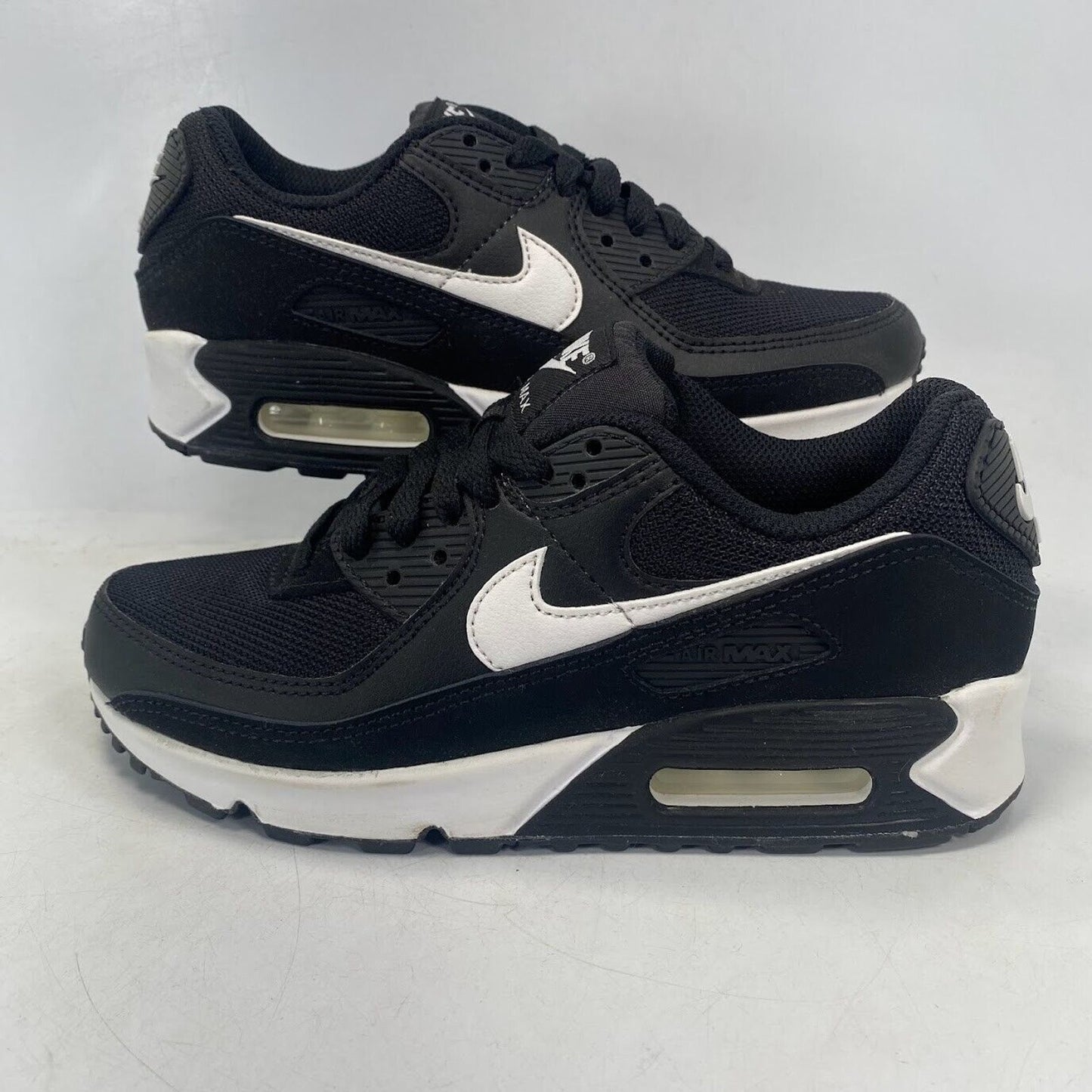 Nike Air Max 90 Black White CQ2560-001 NEW NO LID