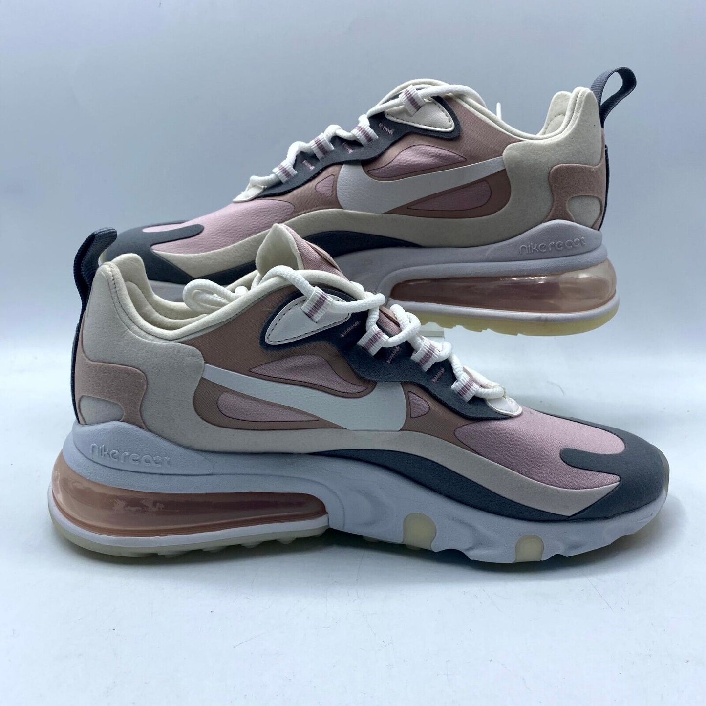 Nike Air Max 270 React Plum Chalk CI3899-500 NEW NO LID