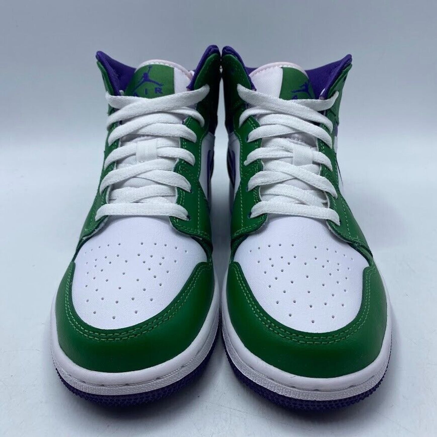 Nike Air Jordan 1 Mid (GS) Incredible Hulk 554725-300 NEW