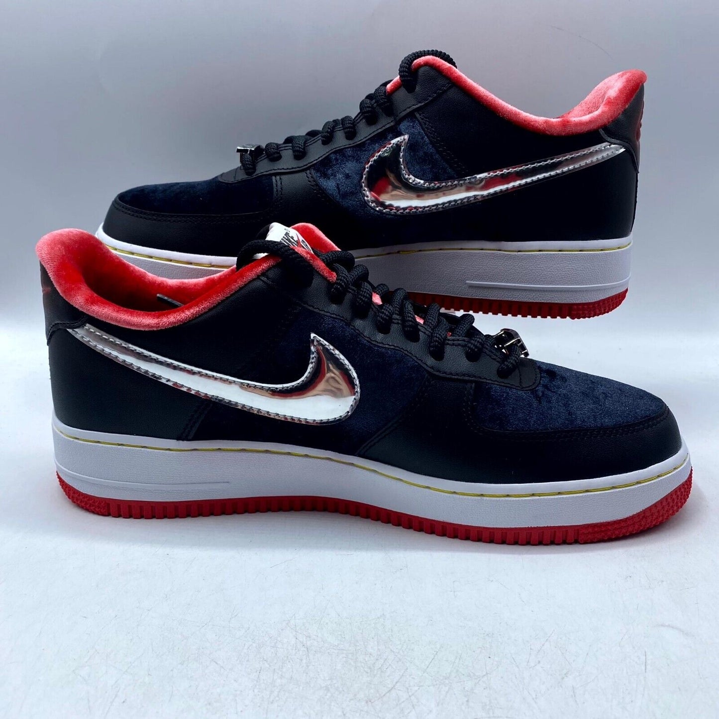 Nike Air Force 1 Low '07 Houston Black Red DZ5427-001 NEW