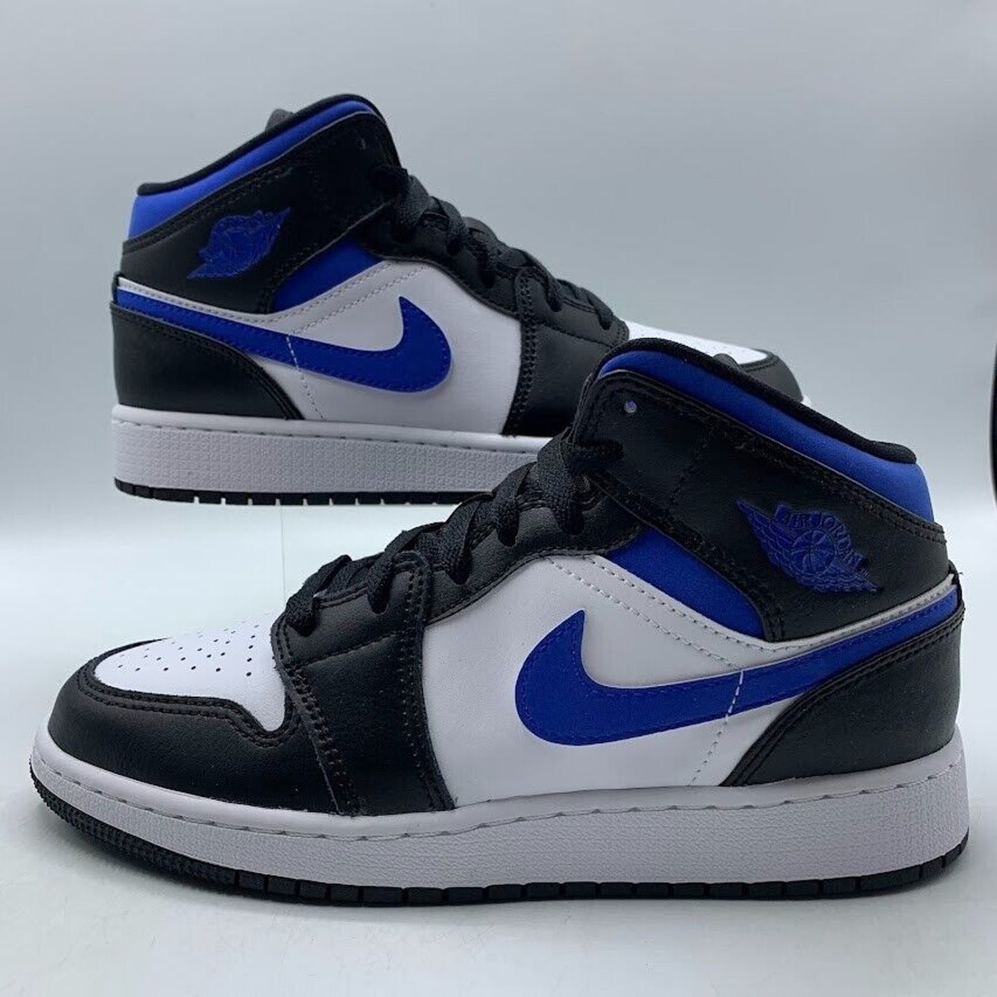 Nike Air Jordan 1 Mid (GS) Racer Blue 554725-140 NEW