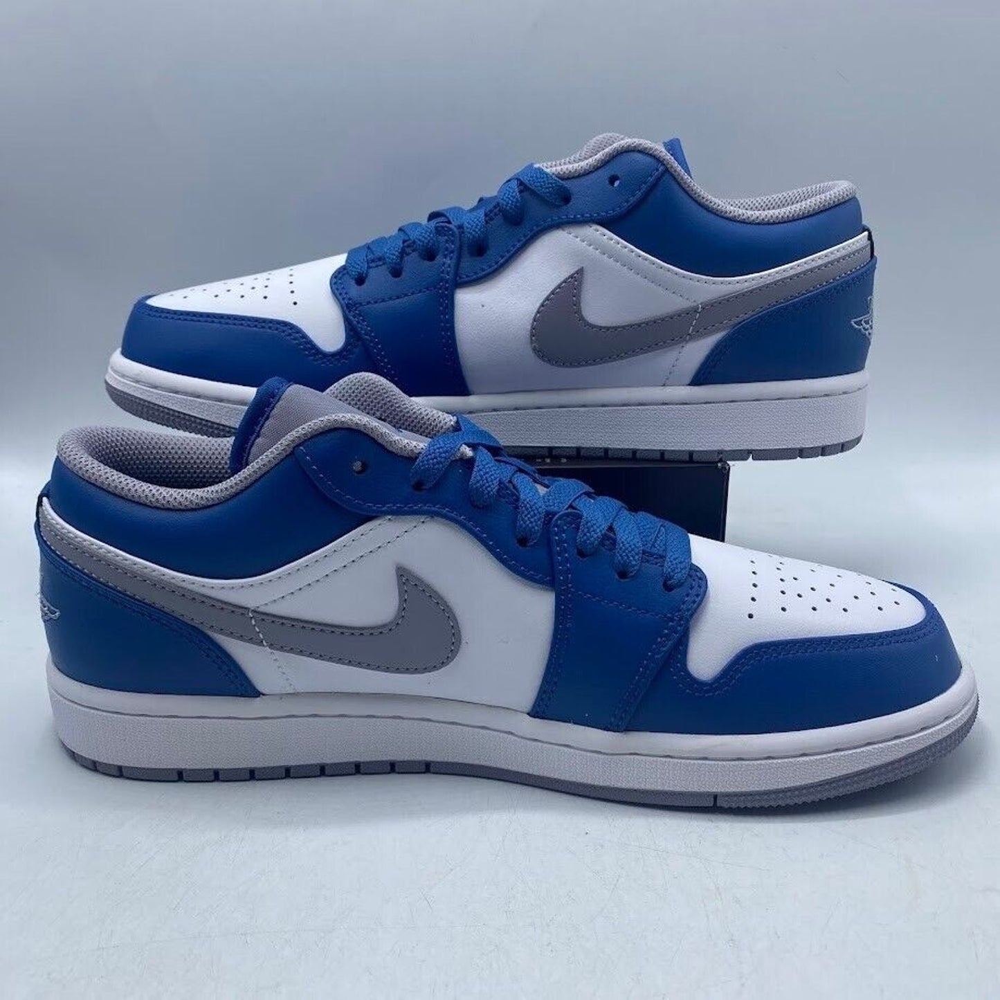 Nike Air Jordan 1 Low 553558-412 True Blue NEW