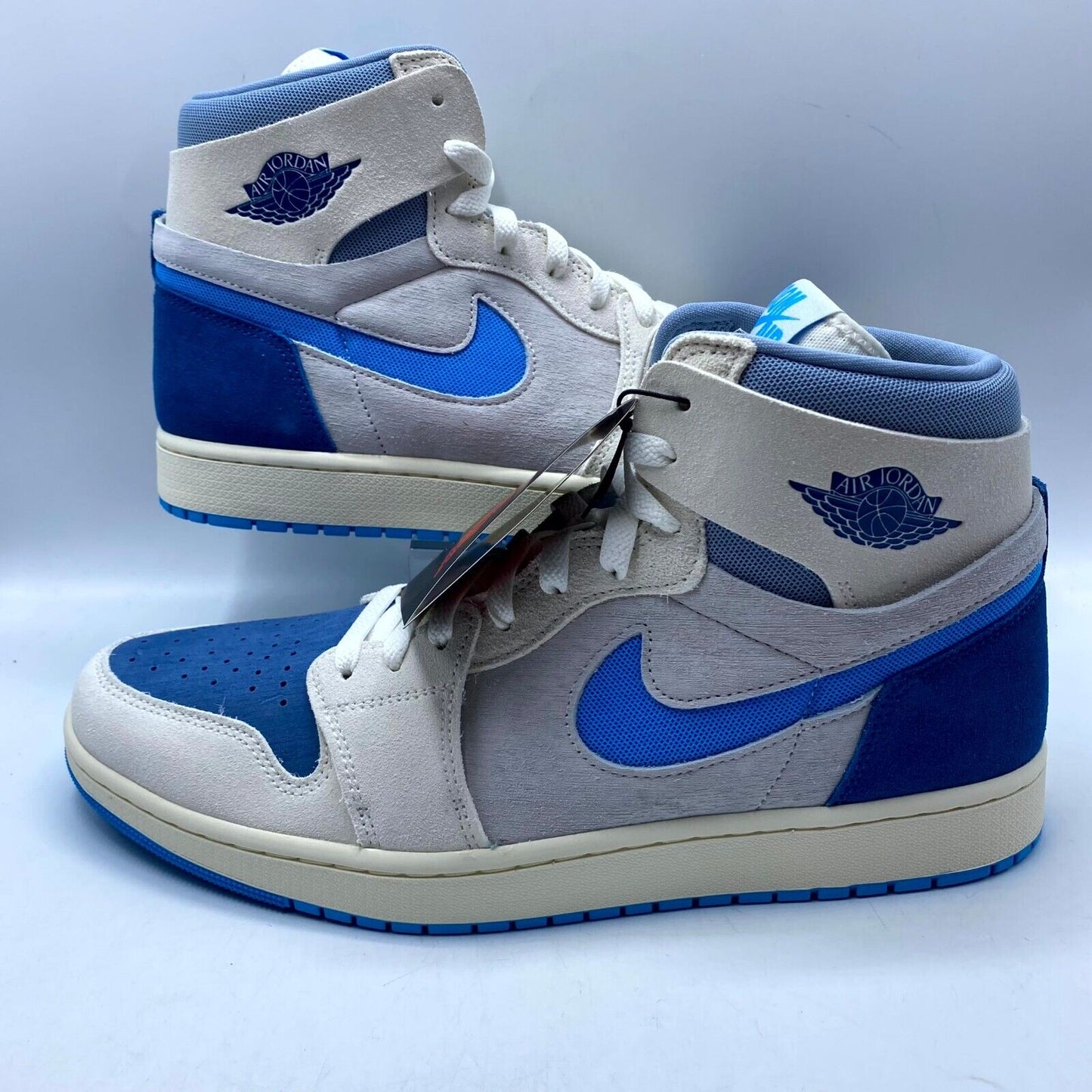 Nike Air Jordan 1 High Zoom Air CMFT 2 White Blue DV1307-104 NEW