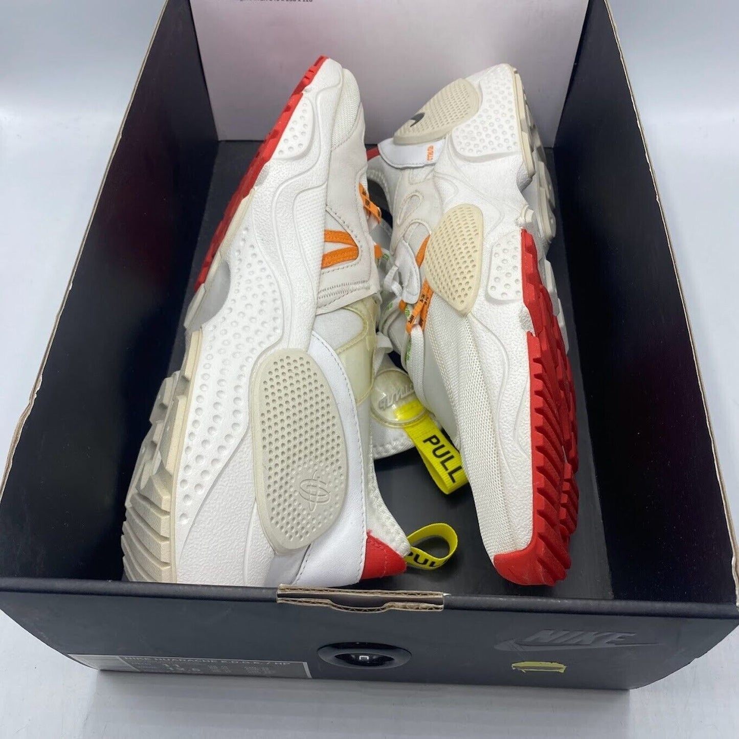 Nike Huarache E.D.G.E. x Heron Preston White CD5779-100 NEW NO LID