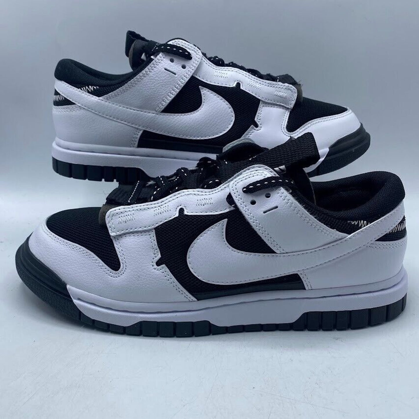 Nike Air Dunk Low Jumbo Reverse Panda Black White DV0821-002 NEW