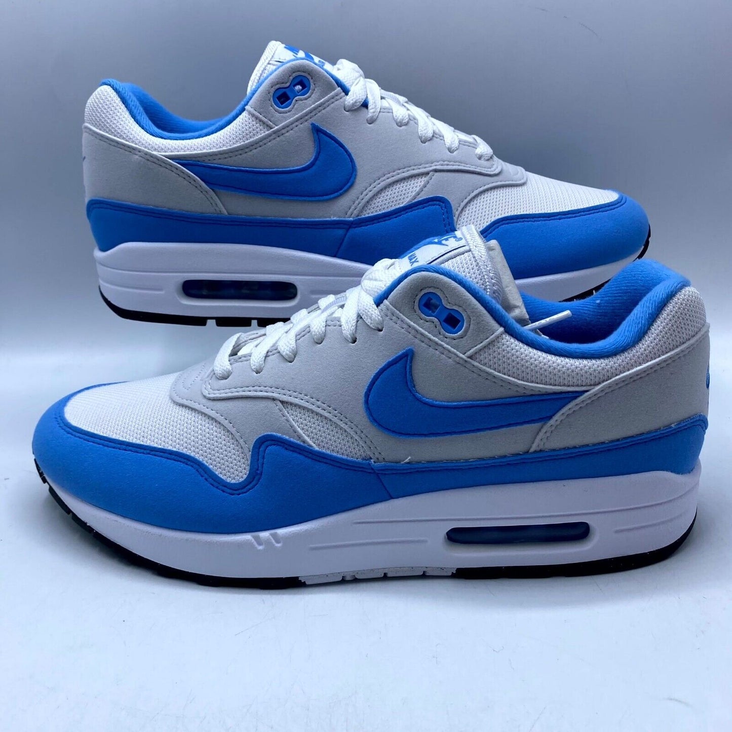 Nike Air Max 1 Sneaker White University Blue FD9082-103 NEW