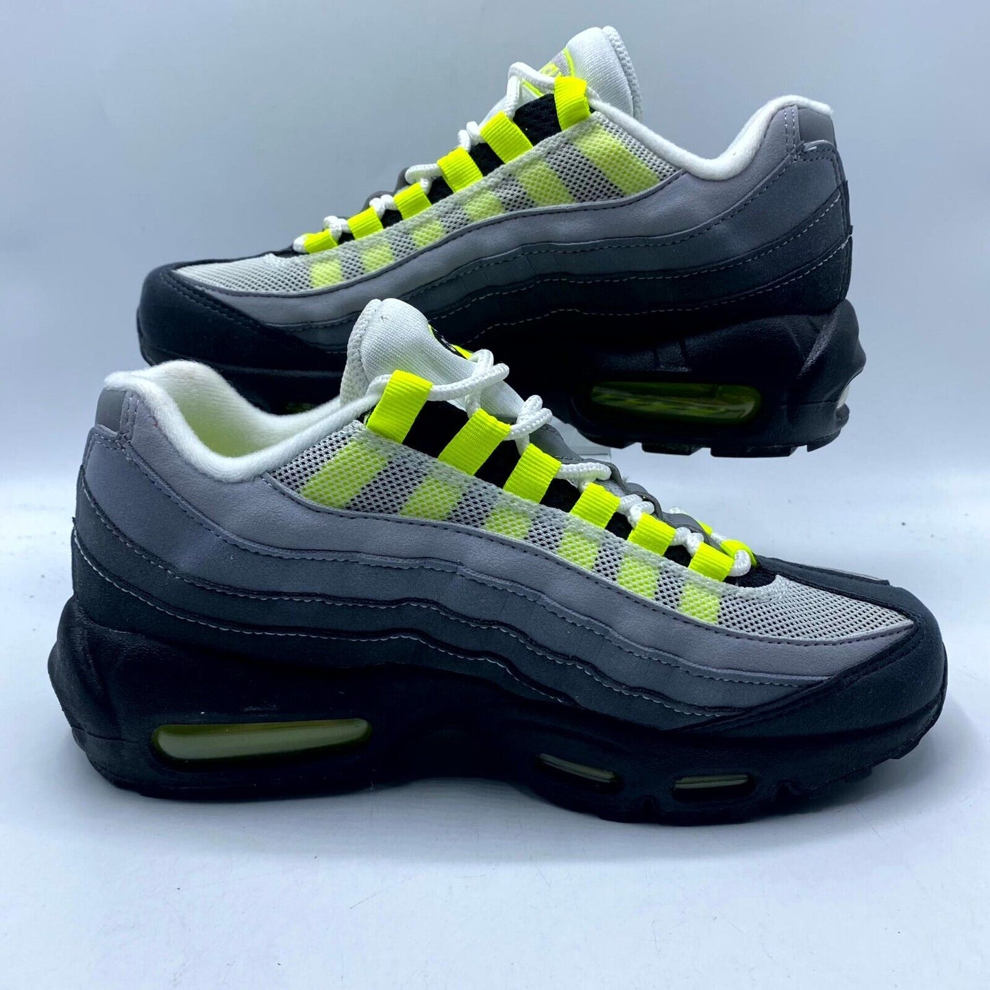 Nike Air Max 95 OG (GS) Neon Gray Green CZ0910-001 NEW