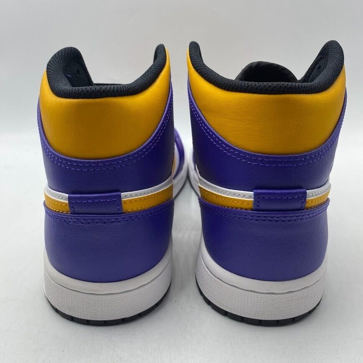 Nike Air Jordan 1 Mid Lakers Purple Yellow DQ8426-517 NEW