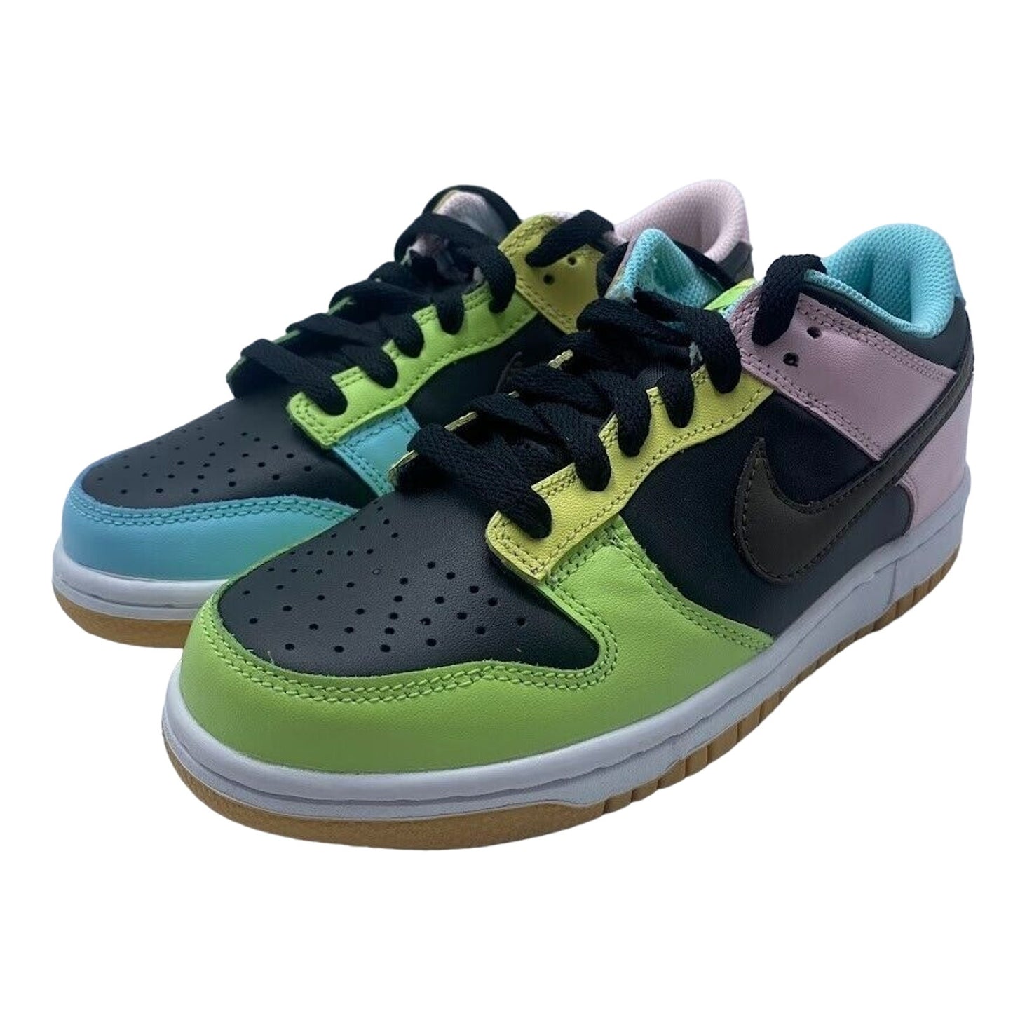 Nike Dunk Low (GS) Free 99 Black Green Yellow CZ2496-001 NEW