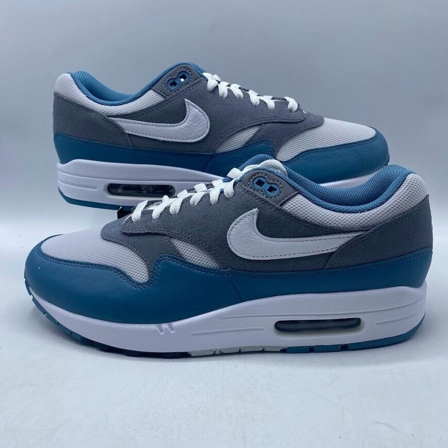 Nike Air Max 1 SC Noise Aqua Blue Gray FB9660-001 NEW