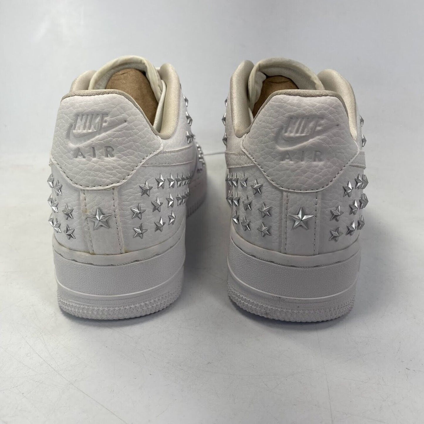 Nike Air Force 1 '07 XX White Studded AR0639-100 NEW NO LID