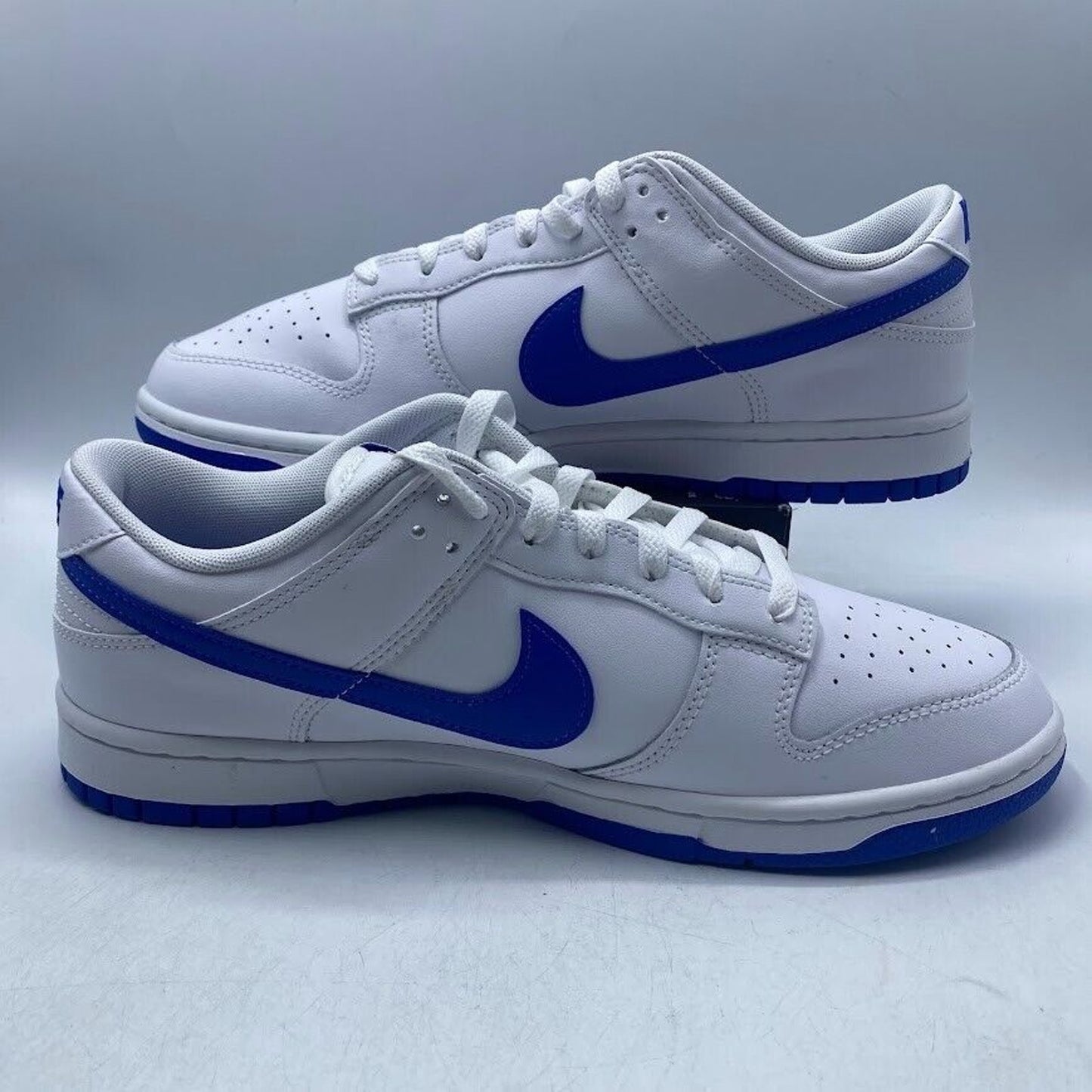 Nike Dunk Low Retro White Hyper Royal Blue DV0831-104 NEW