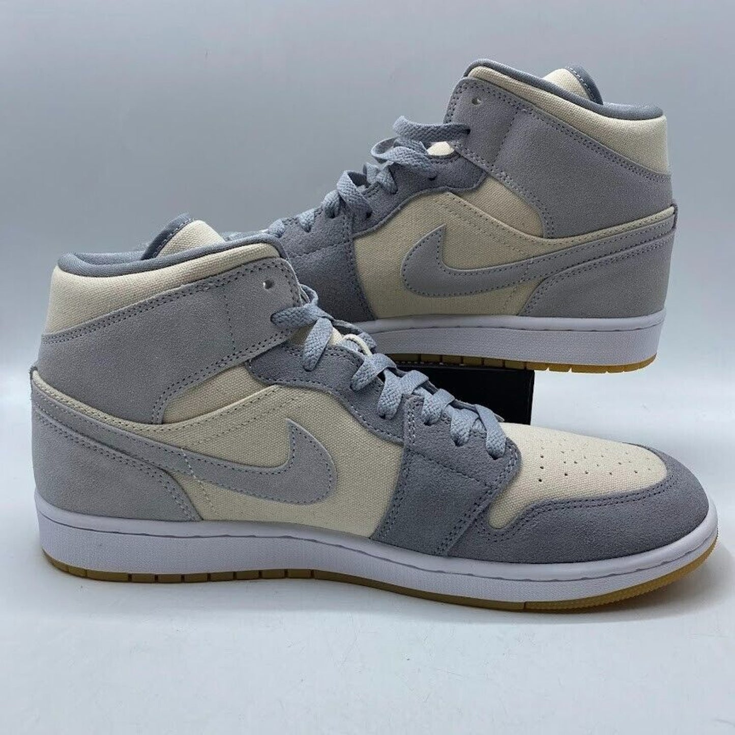 Nike Air Jordan 1 Mid SE Coconut Milk Grey DN4281-100 NEW