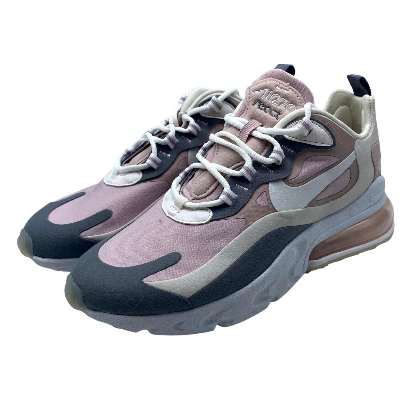 Nike Air Max 270 React Plum Chalk CI3899-500 NEW NO LID