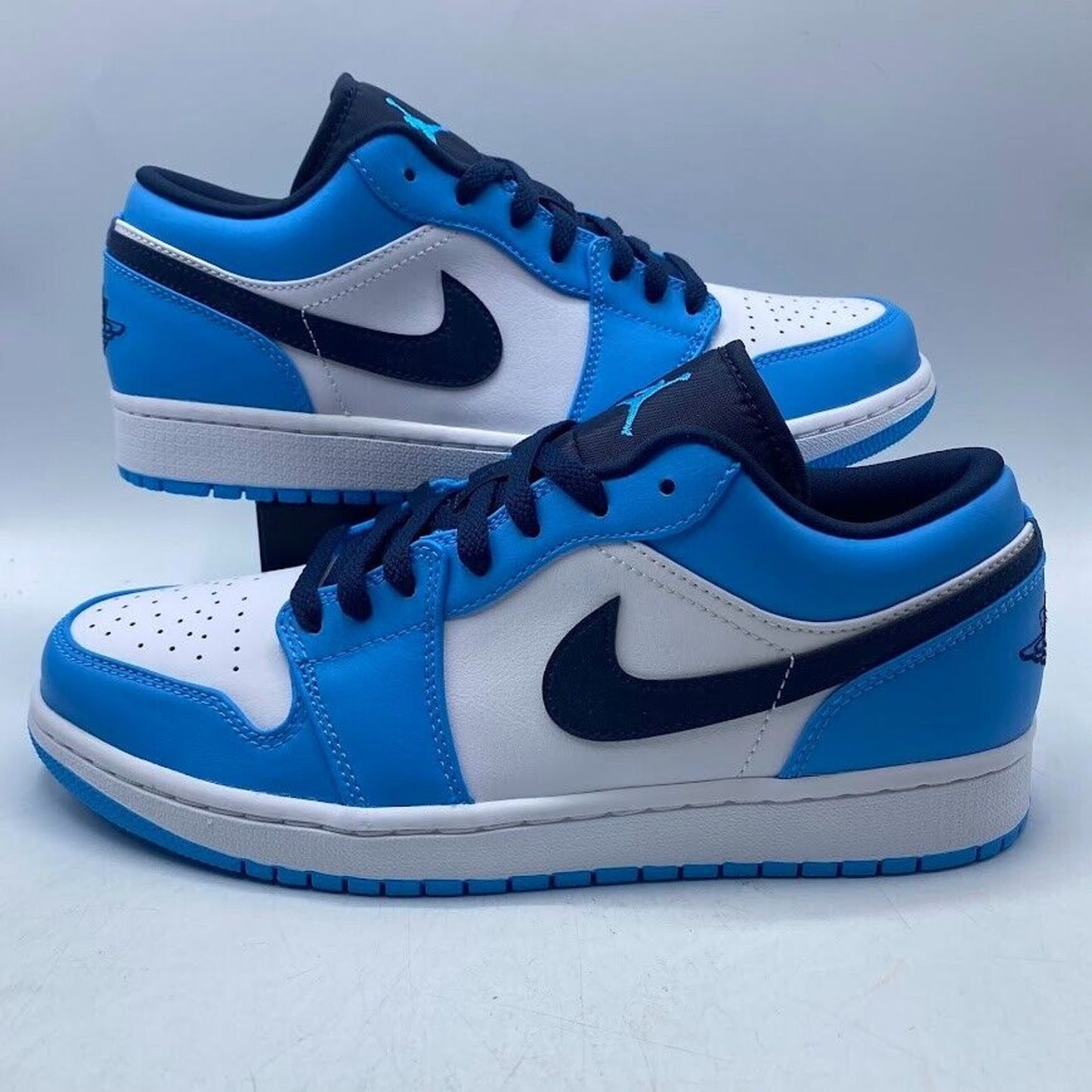 Nike Air Jordan 1 Low UNC Blue White 553558-144 NEW