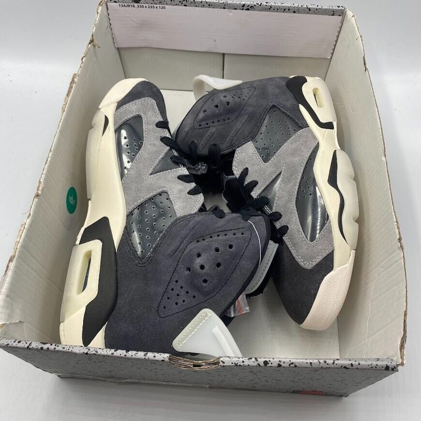 Nike Air Jordan 6 Retro Tech Chrome Smoke Grey CK6635-001 NEW NO LID