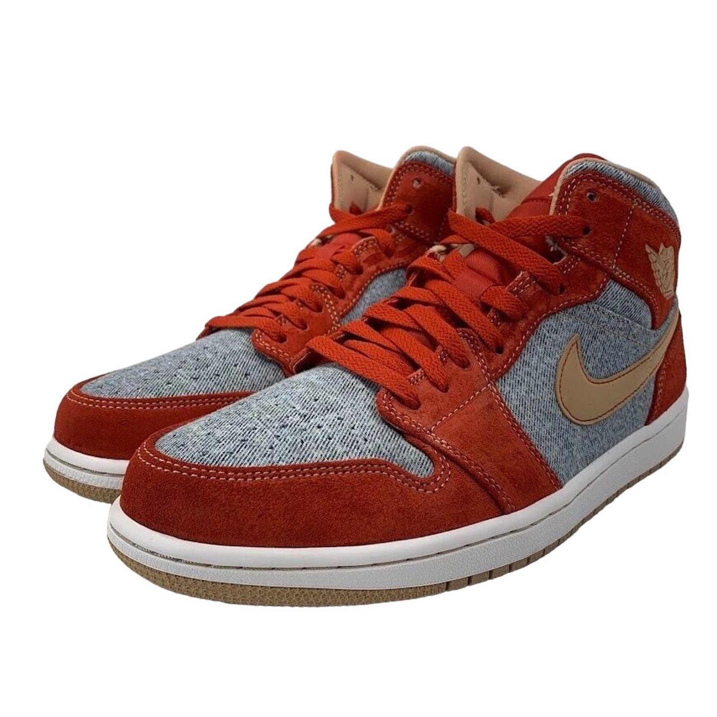 Nike Air Jordan 1 Mid Denim Red DM4352-600 NEW