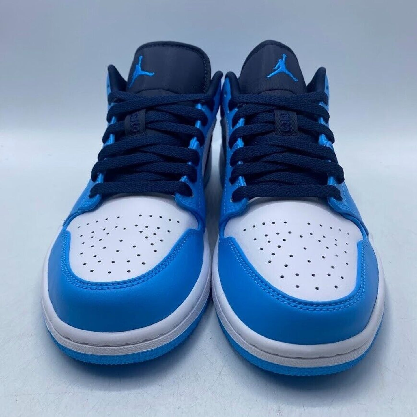 Nike Air Jordan 1 Low UNC Blue White 553558-144 NEW